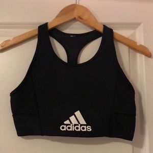 Adidas Sports Bra Size Small Black